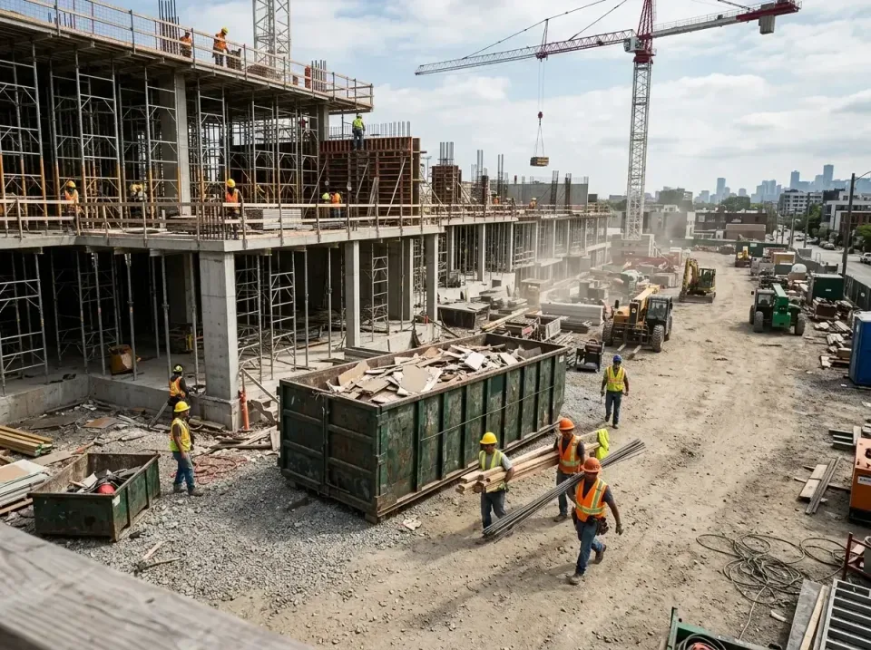 commercial-construction-site-w-002 — frequently asked questions, Low Cost Construction Dumpster Rental in Sebastopol, CA